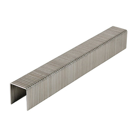 This is an image of Timco - Heavy Duty Staples - Chisel Point - A2 Stainless Steel 12mm (1000 PCS Box) 377261