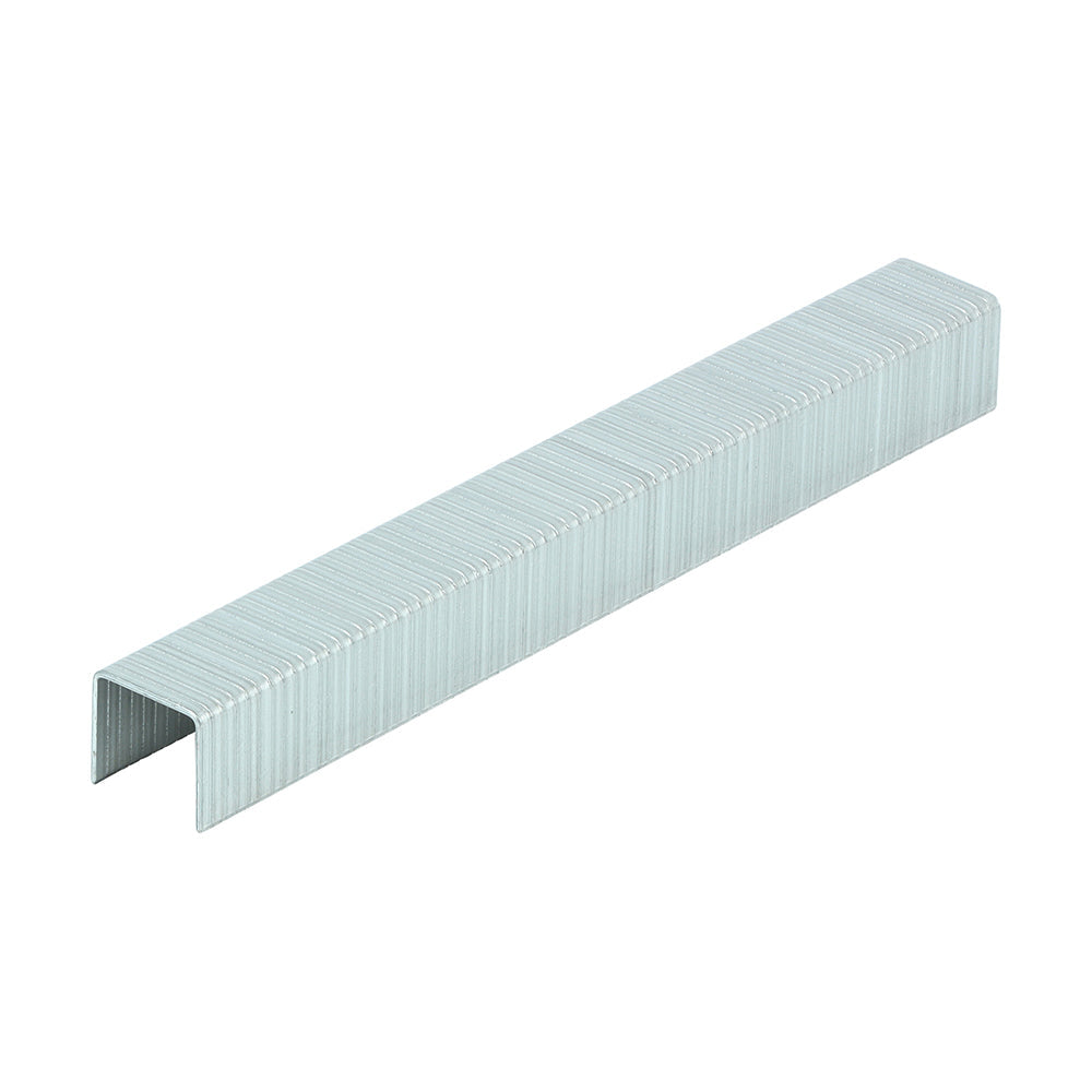 This is an image of Timco - Heavy Duty Staples - Chisel Point - Galvanised 10mm (1000 PCS Box) 377469
