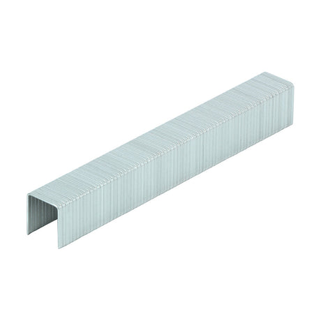 This is an image of Timco - Heavy Duty Staples - Chisel Point - Galvanised 12mm (1000 PCS Box) 377627