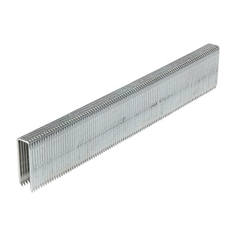 This is an image of Timco - Heavy Duty Staples - Divergent Point - Galvanised 18mm (1000 PCS Box) 377963