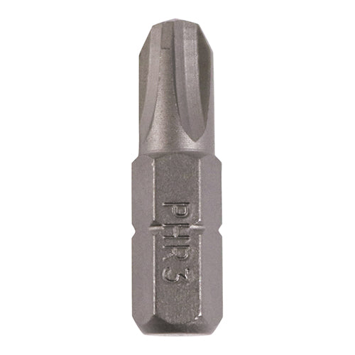 This is an image of Timco - S2 Driver Bits - PH No.3 x 25 (10 Pieces Blister Pack) 3PH25PACK