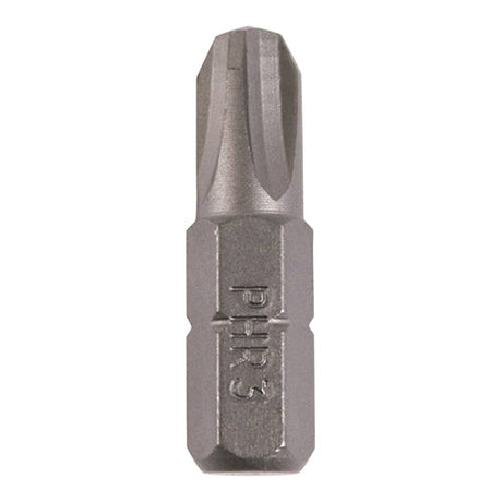 This is an image of Timco - S2 Driver Bits - PH No.3 x 25 (10 Pieces Blister Pack) 3PH25PACK