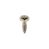 This is an image of Timco - Velocity Premium Multi-Use Screws - PZ - Double Countersunk - Yellow 4.0 x 16mm - (200 PCS Box) 40016VY