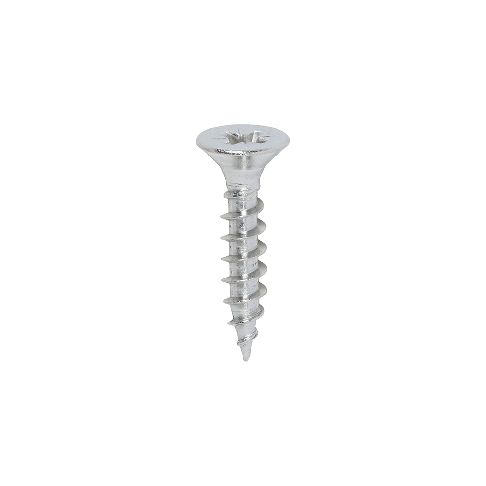 This is an image of Timco - Classic Multi-Purpose Screws - PZ - Double Countersunk - A2 Stainless Steel 4.0 x 20mm - (200 PCS Box) 40020CLASS