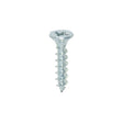 This is an image of Timco - Solo Chipboard & Woodscrews - PZ - Double Countersunk - Zinc 4.0 x 20mm - (200 PCS Box) 40020SOLOZ