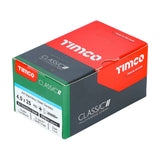 This is an image of Timco - Classic Multi-Purpose Screws - PZ - Double Countersunk - A4 Stainless Steel 4.0 x 25mm - (200 PCS Box) 40025CLA4