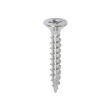 This is an image of Timco - Classic Multi-Purpose Screws - PZ - Double Countersunk - A2 Stainless Steel 4.0 x 25mm - (200 PCS Box) 40025CLASS