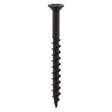 This is an image of Timco - Furniture Carcass Screws - PZ - Black 4.0 x 33mm - (500 PCS Box) 40033CARC