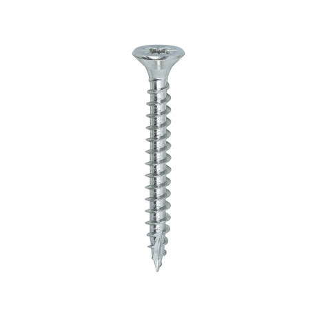 This is an image of Timco - Classic Multi-Purpose Screws - PZ - Double Countersunk - A4 Stainless Steel 4.0 x 35mm - (200 PCS Box) 40035CLA4