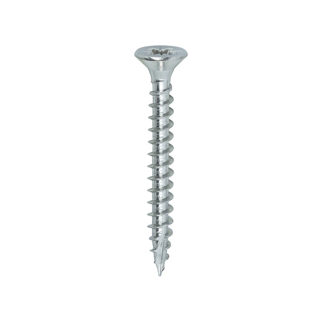 This is an image of Timco - Classic Multi-Purpose Screws - PZ - Double Countersunk - A4 Stainless Steel 4.0 x 35mm - (200 PCS Box) 40035CLA4