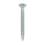 This is an image of Timco - Classic Multi-Purpose Screws - PZ - Double Countersunk - A4 Stainless Steel 4.0 x 40mm - (200 PCS Box) 40040CLA4