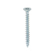 This is an image of Timco - Solo Chipboard & Woodscrews - PZ - Double Countersunk - Zinc 4.0 x 40mm - (200 PCS Box) 40040SOLOZ