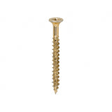 This is an image of Timco - Velocity Premium Multi-Use Screws - PZ - Double Countersunk - Yellow 4.0 x 40mm - (1200 PCS Tub) 40040VYTUB