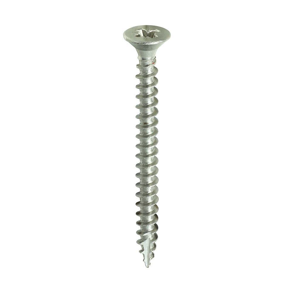 This is an image of Timco - Classic Multi-Purpose Screws - PZ - Double Countersunk - A2 Stainless Steel 4.0 x 45mm - (200 PCS Box) 40045CLASS