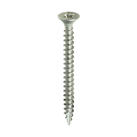 This is an image of Timco - Classic Multi-Purpose Screws - PZ - Double Countersunk - A2 Stainless Steel 4.0 x 45mm - (200 PCS Box) 40045CLASS