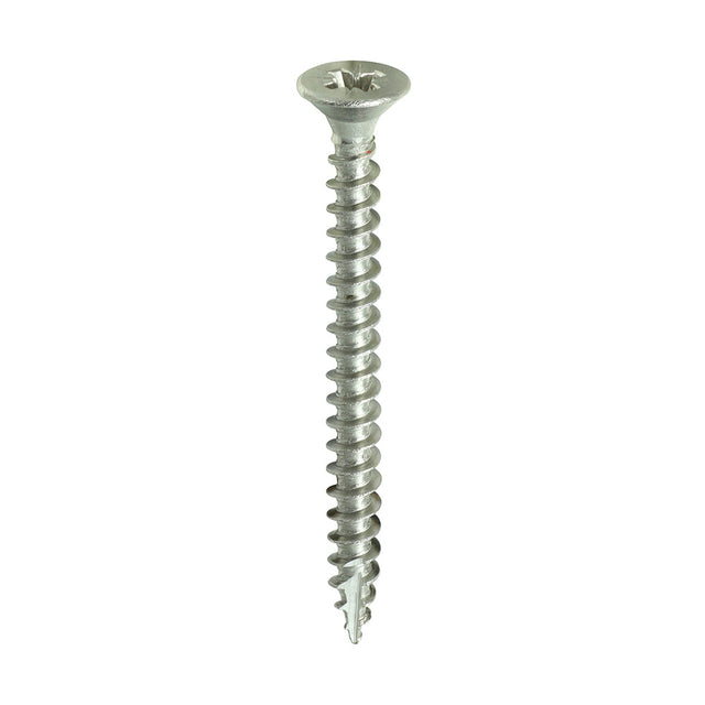 This is an image of Timco - Classic Multi-Purpose Screws - PZ - Double Countersunk - A2 Stainless Steel 4.0 x 45mm - (200 PCS Box) 40045CLASS