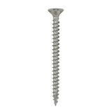 This is an image of Timco - Classic Multi-Purpose Screws - PZ - Double Countersunk - A4 Stainless Steel 4.0 x 50mm - (200 PCS Box) 40050CLA4