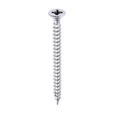 This is an image of Timco - Classic Multi-Purpose Screws - PZ - Double Countersunk - A2 Stainless Steel 4.0 x 50mm - (200 PCS Box) 40050CLASS