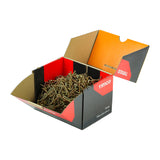 This is an image of Timco - Solo Chipboard & Woodscrews - Industry Pack - PZ - Double Countersunk - Yellow 4.0 x 50mm - (1000 PCS Box) 40050SOLOIND