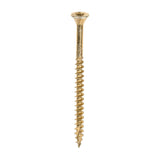 This is an image of Timco - C2 Clamp-Fix Screws - TX - Double Countersunk with Ribs - Twin-Cut - Yellow 4.0 x 60mm - (200 PCS Box) 40060C2C
