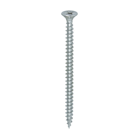 This is an image of Timco - Classic Multi-Purpose Screws - PZ - Double Countersunk - A4 Stainless Steel 4.0 x 60mm - (200 PCS Box) 40060CLA4