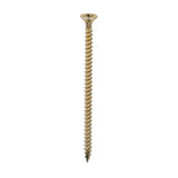 This is an image of Timco - Classic Multi-Purpose Screws - PZ - Double Countersunk - Yellow 4.0 x 70mm - (200 PCS Box) 40070CLAF