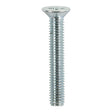 This is an image of Timco - Metric Threaded Machine Screws - PZ - Countersunk - Zinc M4 x 8mm - (100 PCS Box) 4008CPM