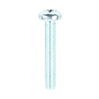 This is an image of Timco - Metric Threaded Machine Screws - PZ - Pan Head - Zinc M4 x 25mm - (100 PCS Box) 4025PPM