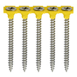 This is an image of Timco - ted Classic Multi-Purpose Screws - PZ - Double Countersunk - A2 Stainless Steel 4.0 x 50mm - (1000 PCS Box) 4050CLASSCOL