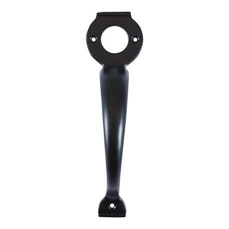 This is an image of Timco - Escutcheon Handle - Black 8" (1 Each TIMpac) 427258