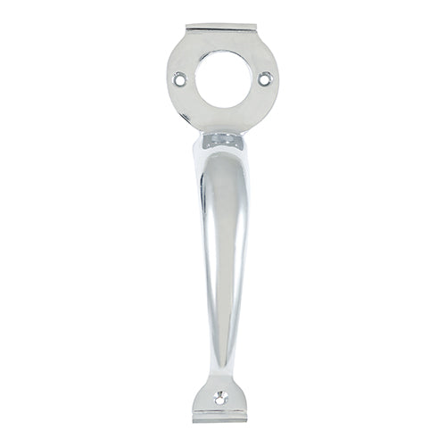 This is an image of Timco - Escutcheon Handle - Chrome 8" (1 Each TIMpac) 427336