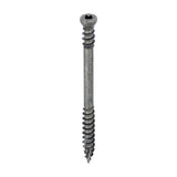 This is an image of Timco - C2 Deck-Fix Screws - TX - Cylinder - Twin-Cut - Green 4.5 x 60mm - (250 PCS Box) 433209BX