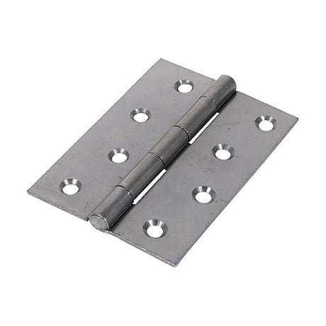 This is an image of Timco - Plain Butt Hinge - Fixed Pin (1838) - Self Colour 100 x 70 (1 Pairs Plain Bag) 434025