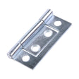 This is an image of Timco - Flush Hinge (105) - Zinc 50 x 38.5 (1 Pairs Plain Bag) 434056