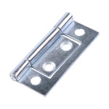 This is an image of Timco - Flush Hinge (105) - Zinc 50 x 38.5 (1 Pairs Plain Bag) 434056