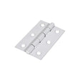 This is an image of Timco - Plain Butt Hinge - Fixed Pin (1838) - White 75 x 50 (1 Pairs Plain Bag) 434099