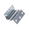 This is an image of Timco - Stormproof Hinge (1951) - Zinc 63 x 58 (1 Pairs Plain Bag) 434105