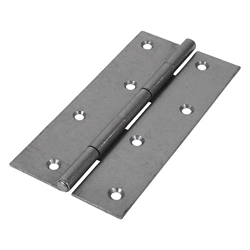 This is an image of Timco - Narrow Plain Butt Hinge (5050) - Self Colour 150 x 75 (1 Pairs Plain Bag) 434119