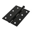 This is an image of Timco - Plain Butt Hinge - Loose Pin (1840) - Black 100 x 71 (1 Pairs Plain Bag) 434319