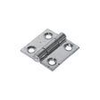 This is an image of Timco - Plain Butt Hinge - Fixed Pin (1838) - Zinc 25 x 25 (1 Pairs TIMpac) 434364P