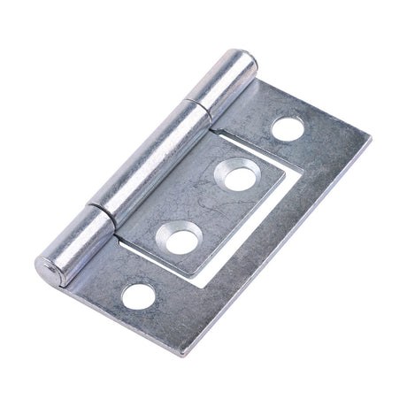 This is an image of Timco - Flush Hinge (105) - Zinc 38 x 28 (1 Pairs TIMpac) 434451P