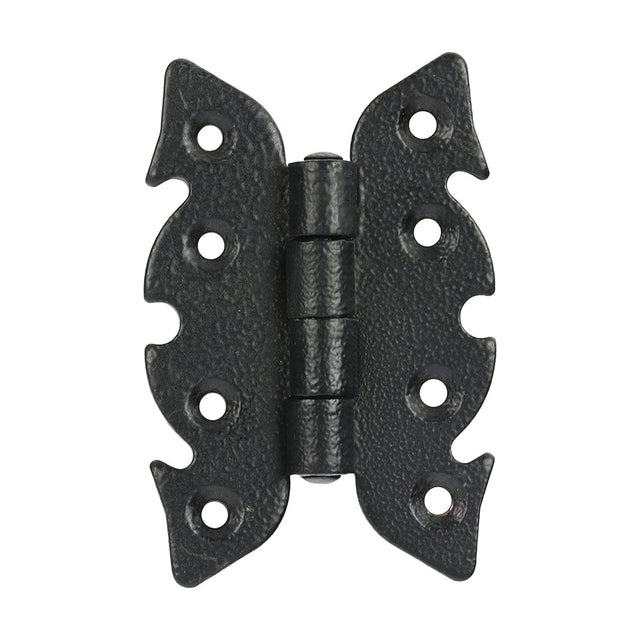 This is an image of Timco - Pair of Butterfly Hinges - Antique Black 70 x 46 (1 Pairs Bag) 434474
