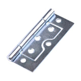This is an image of Timco - Flush Hinge (105) - Zinc 75 x 51 (1 Pairs Plain Bag) 434777
