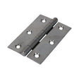 This is an image of Timco - Plain Butt Hinge - Fixed Pin (1838) - Self Colour 90 x 60 (1 Pairs Plain Bag) 434841