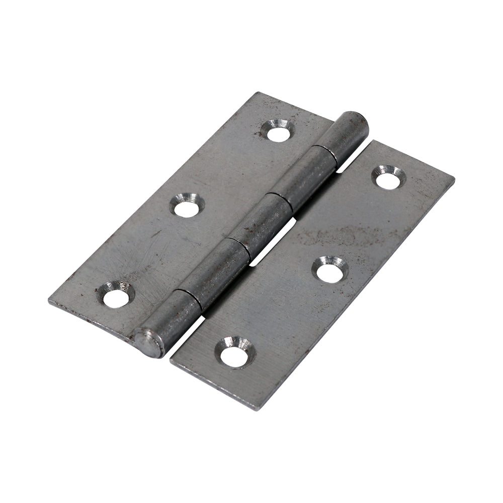 This is an image of Timco - Plain Butt Hinge - Fixed Pin (1838) - Self Colour 90 x 60 (1 Pairs Plain Bag) 434841