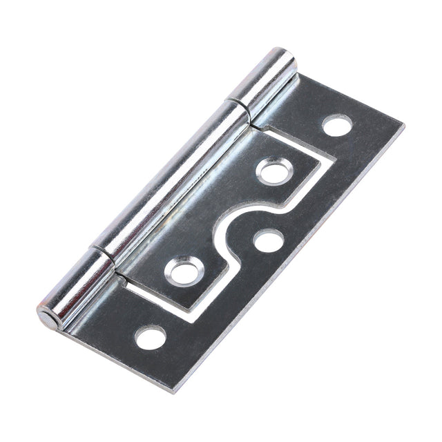 This is an image of Timco - Flush Hinge (105) - Zinc 63 x 37 (1 Pairs TIMpac) 434900P