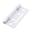 This is an image of Timco - Flush Hinge (105) - White 50 x 38.5 (1 Pairs TIMpac) 434915P