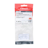 This is an image of Timco - Flush Hinge (105) - White 50 x 38.5 (1 Pairs TIMpac) 434915P