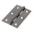 This is an image of Timco - Plain Butt Hinge - Fixed Pin (1838) - Self Colour 75 x 50 (1 Pairs Plain Bag) 434963