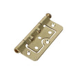 This is an image of Timco - Hurlinge - Loose Pin (104Z) - Electro Brass 75 x 52 (1 Pairs Plain Bag) 434976